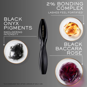 Lancôme tube beside ruler showing product size for scale convenience