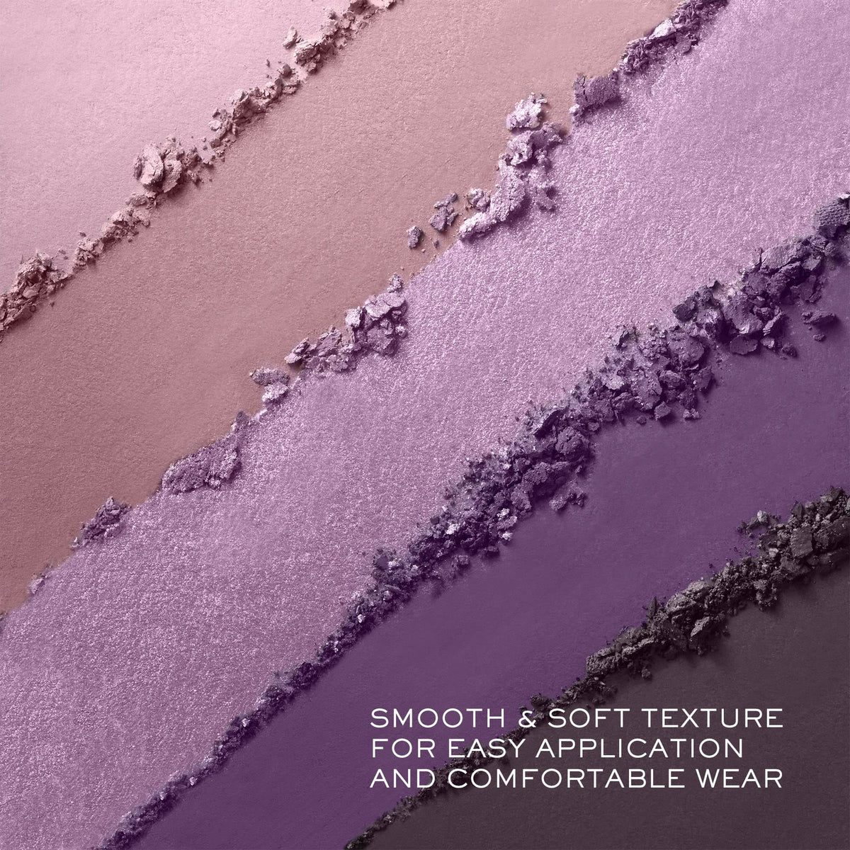 Lancôme Hypnôse open palette overhead with five coordinated shades for versatile looks