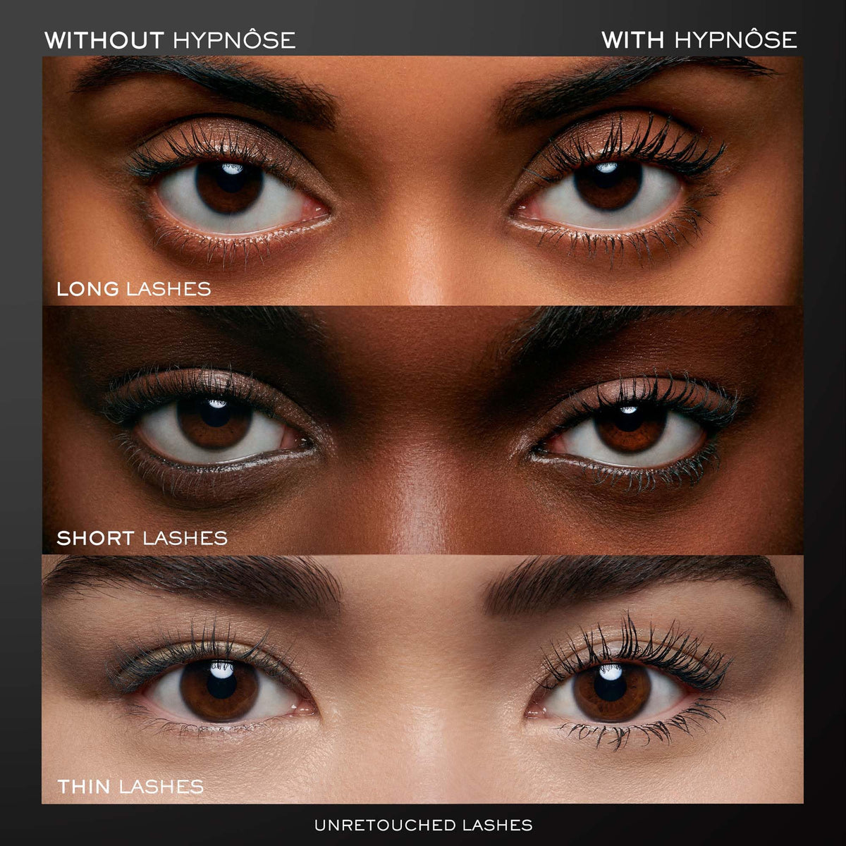 Lancôme Hypnôse POWERFULL brush closeup highlighting precise application benefit
