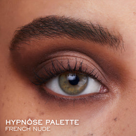 Lancôme Hypnôse swatches on arm demonstrating pigmentation and true-to-pan payoff