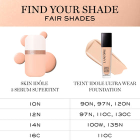 Lancôme application with fingers blending for natural seamless coverage