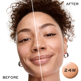 Lancôme pump dispensing tint to show controlled application and hygienic dosing benefit