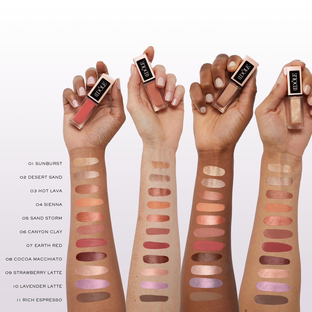 Lancôme Idôle applied as eyeliner for precise, long-lasting definition