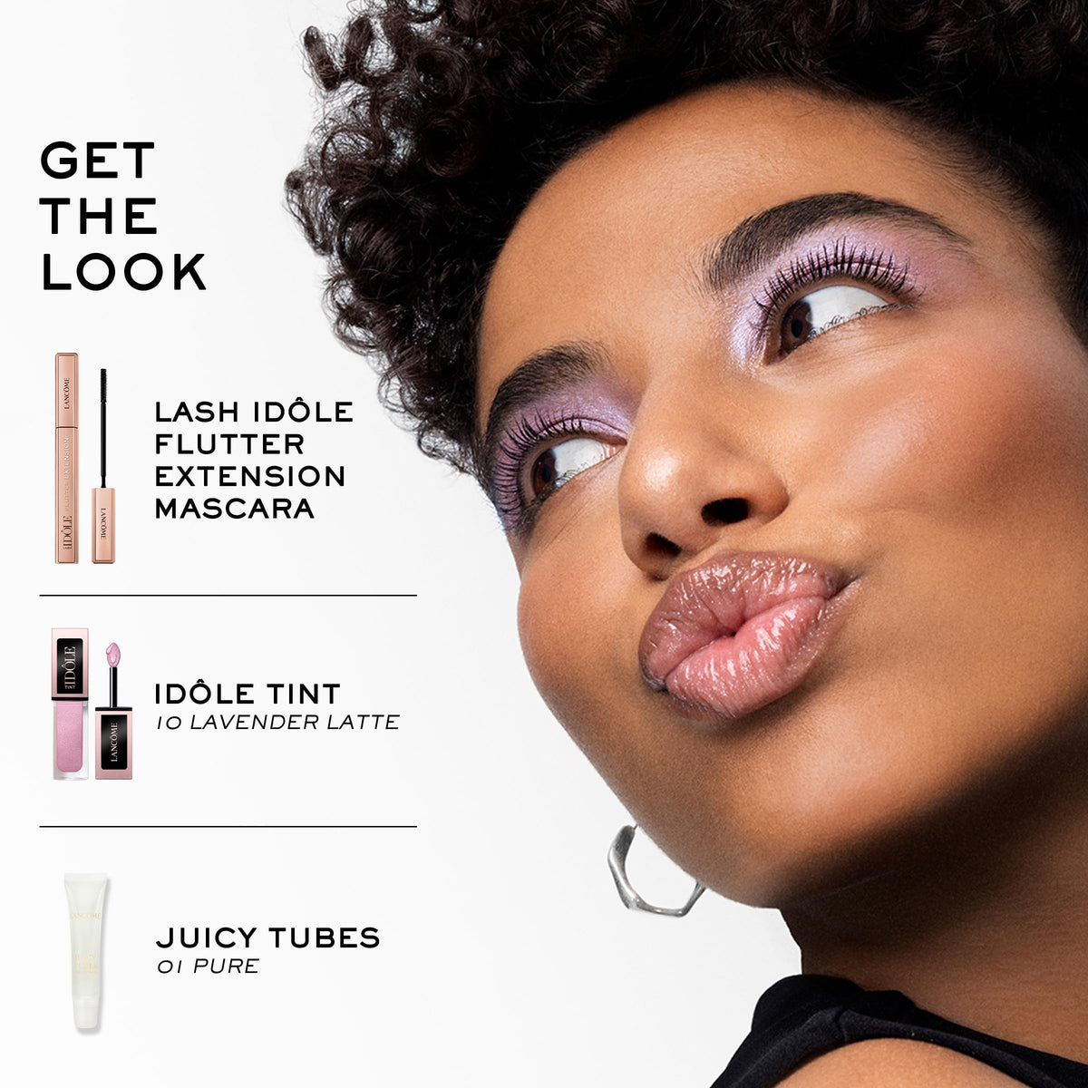 Lancôme used as cheek tint demonstrating multitask benefit and natural glow