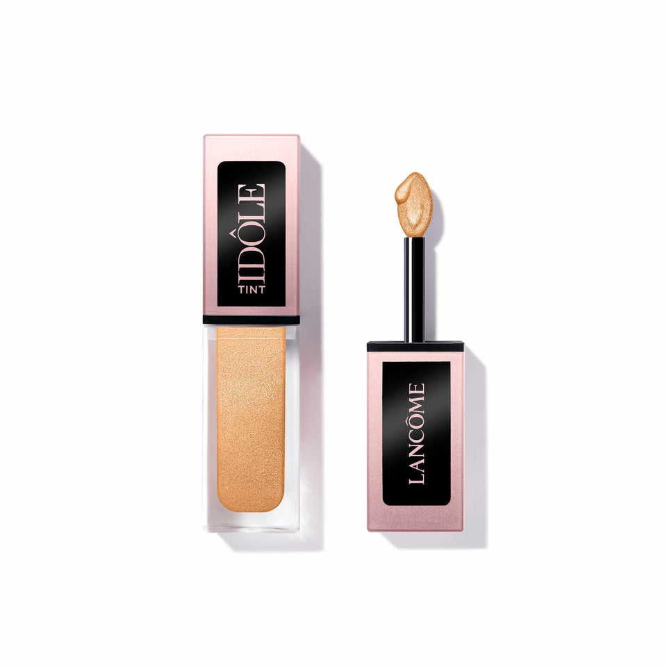 Lancôme Idôle Tint front packaging showing product benefits and shade