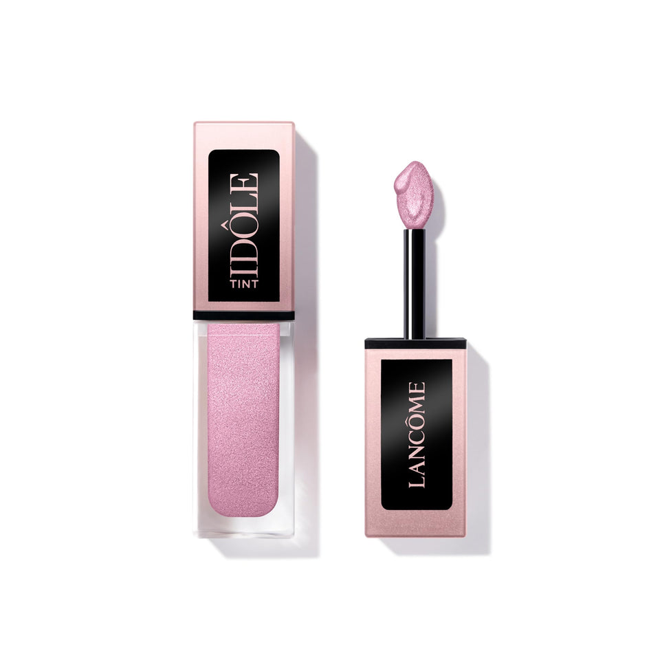 Lancôme Idôle front packaging showing shade and finish benefits