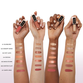 Lancôme Idôle Tint used as eyeshadow on eyelid for buildable color