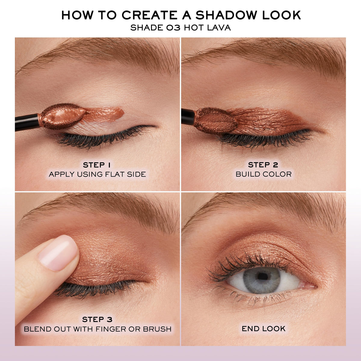 Lancôme product in hand for size and scale to guide purchase decisions