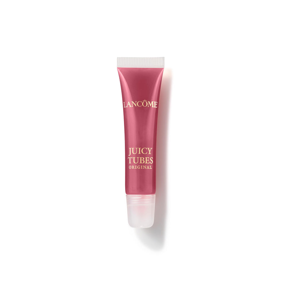 Lancôme Juicy Tubes front packaging showing sleek tube and shade for instant shine