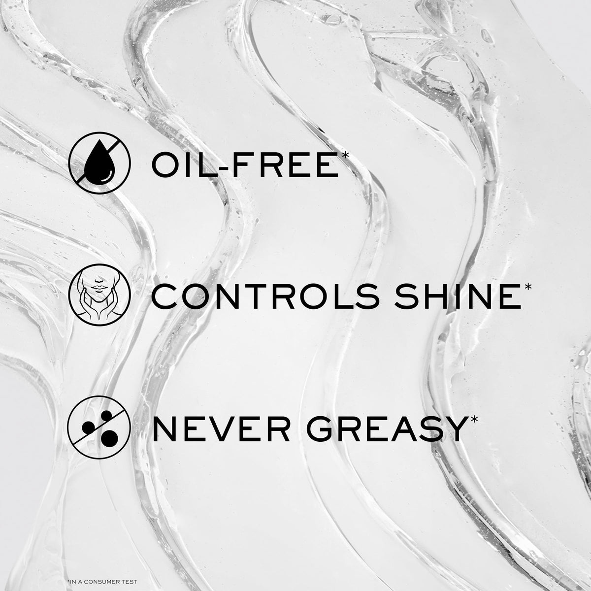 Lancôme La Base Pro texture close-up highlighting silky, mattifying finish benefit