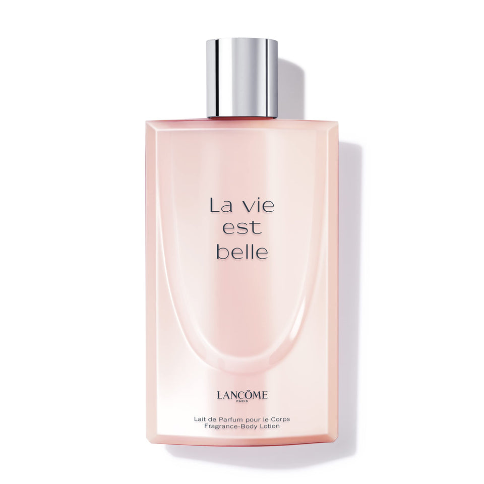 Lancôme bottle front packaging showing elegant label and size benefit