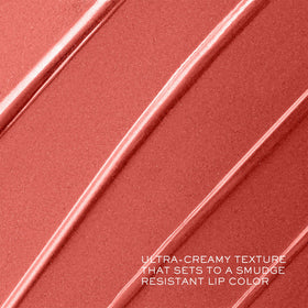 Lancôme lifestyle shot wearing 326 Coquette for polished everyday look