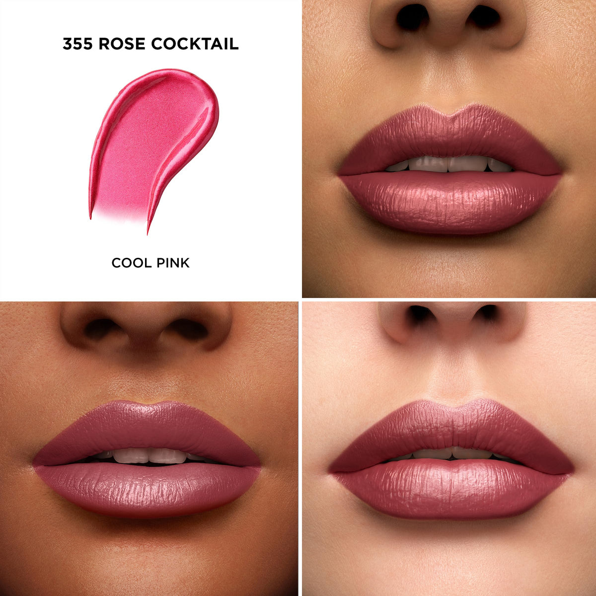 Lancôme open bullet tip highlighting creamy texture for smooth, even application