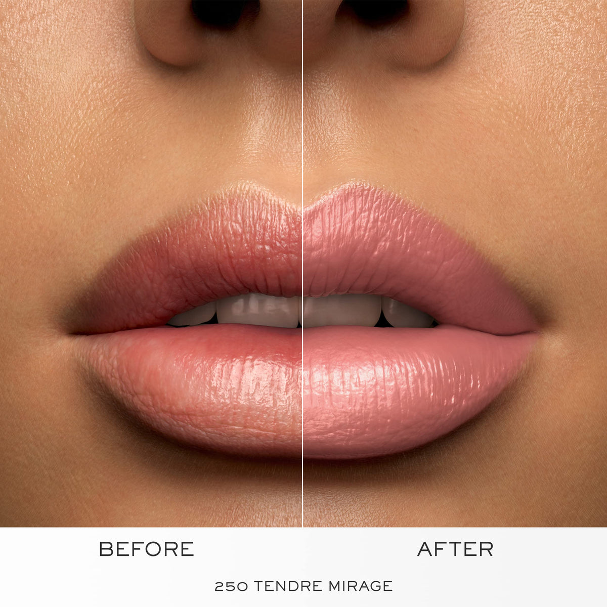 Lancôme cap close-up with logo highlighting secure closure and luxury feel