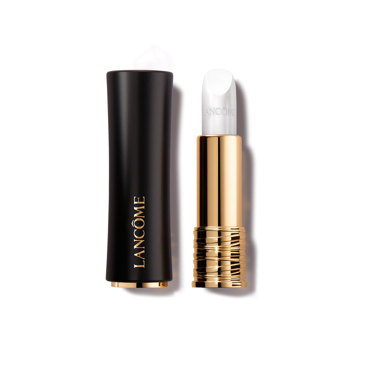Lancôme lipstick front tube showcasing sleek packaging and premium finish
