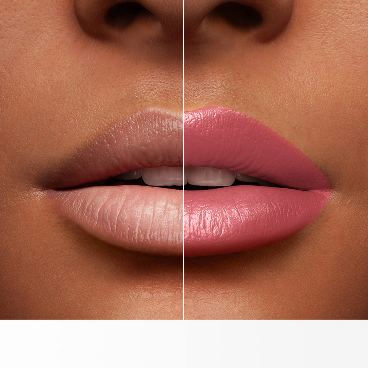 Lancôme lipstick beside coin for scale to show size and portable elegance