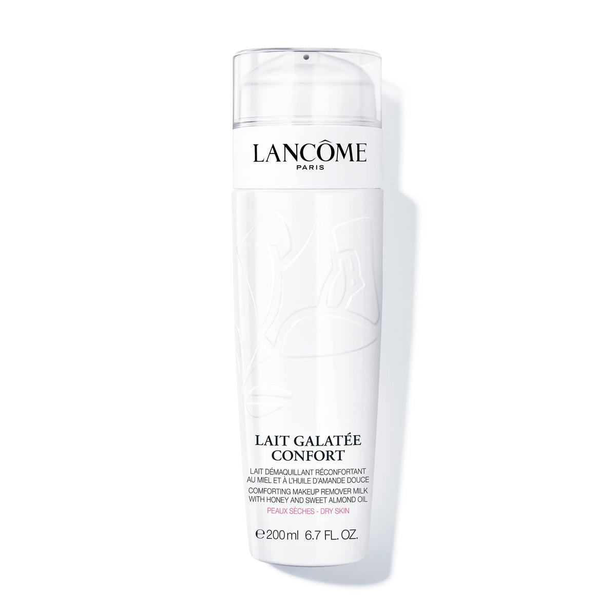 Lancôme front packaging showing bottle and label for gentle cleansing