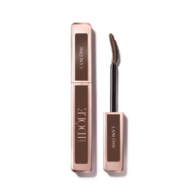 Lancôme Lash Idôle front packaging showing brown tube and logo, elegant presentation benefit