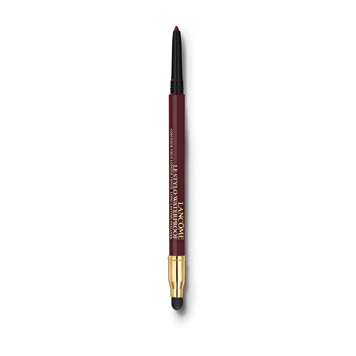 Lancôme front packaging of the pencil showing Ruby Fever shade and benefits