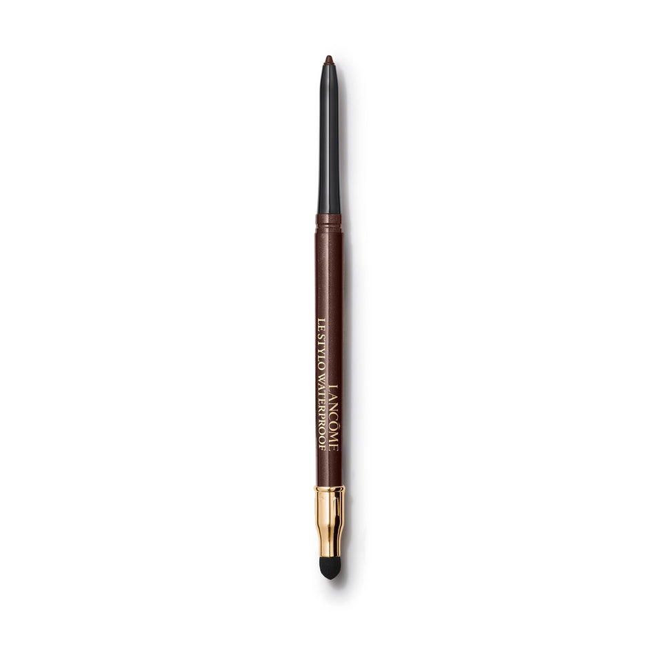 Lancôme front packaging showing pencil and cap, clean product display benefit: clear presentation