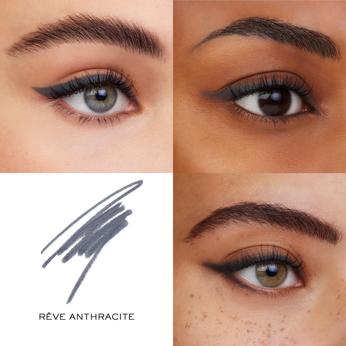 Lancôme smudger detail on pencil, enabling quick blending for smoky or softened lines