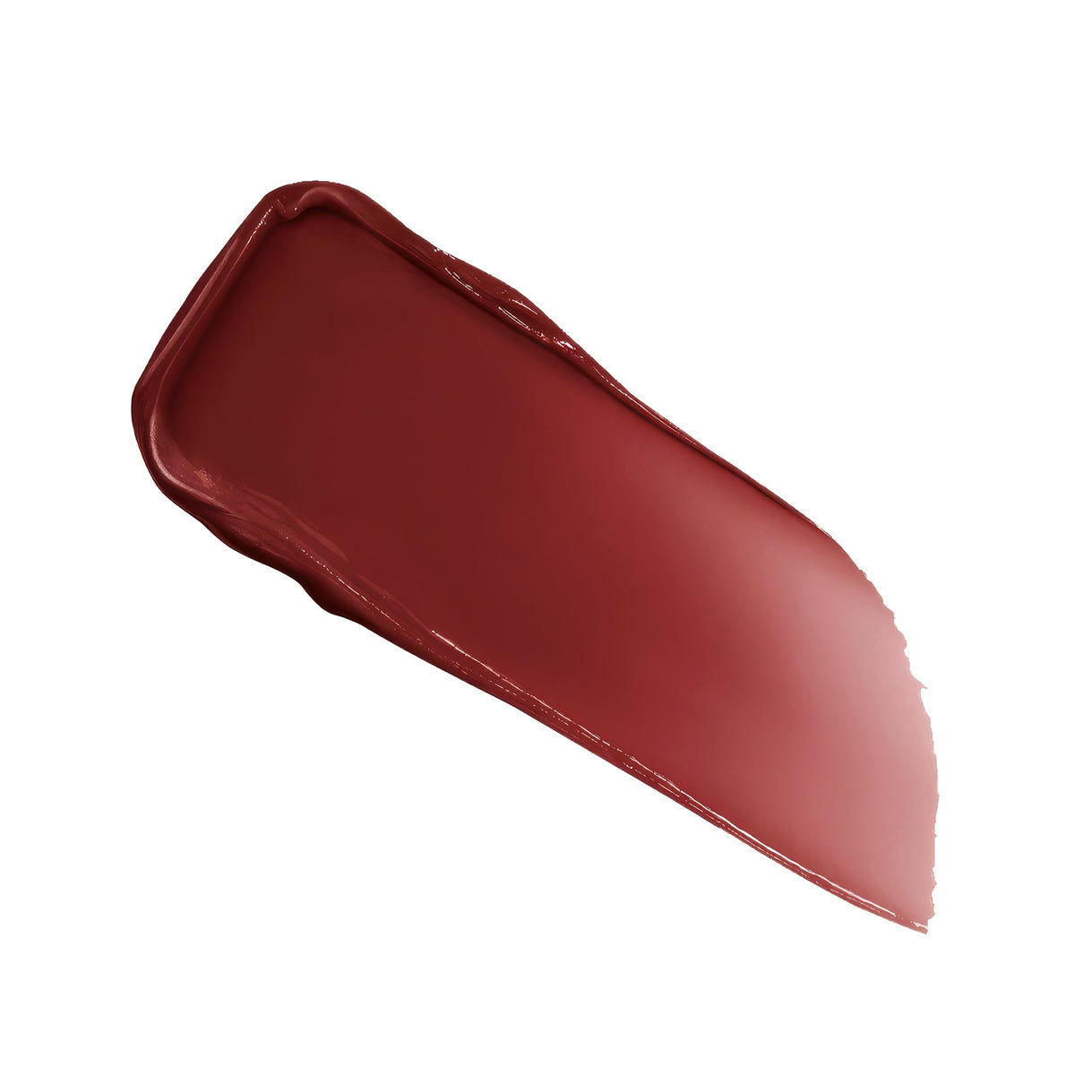 Lancôme open tube revealing buttery texture and glossy finish to illustrate smooth application