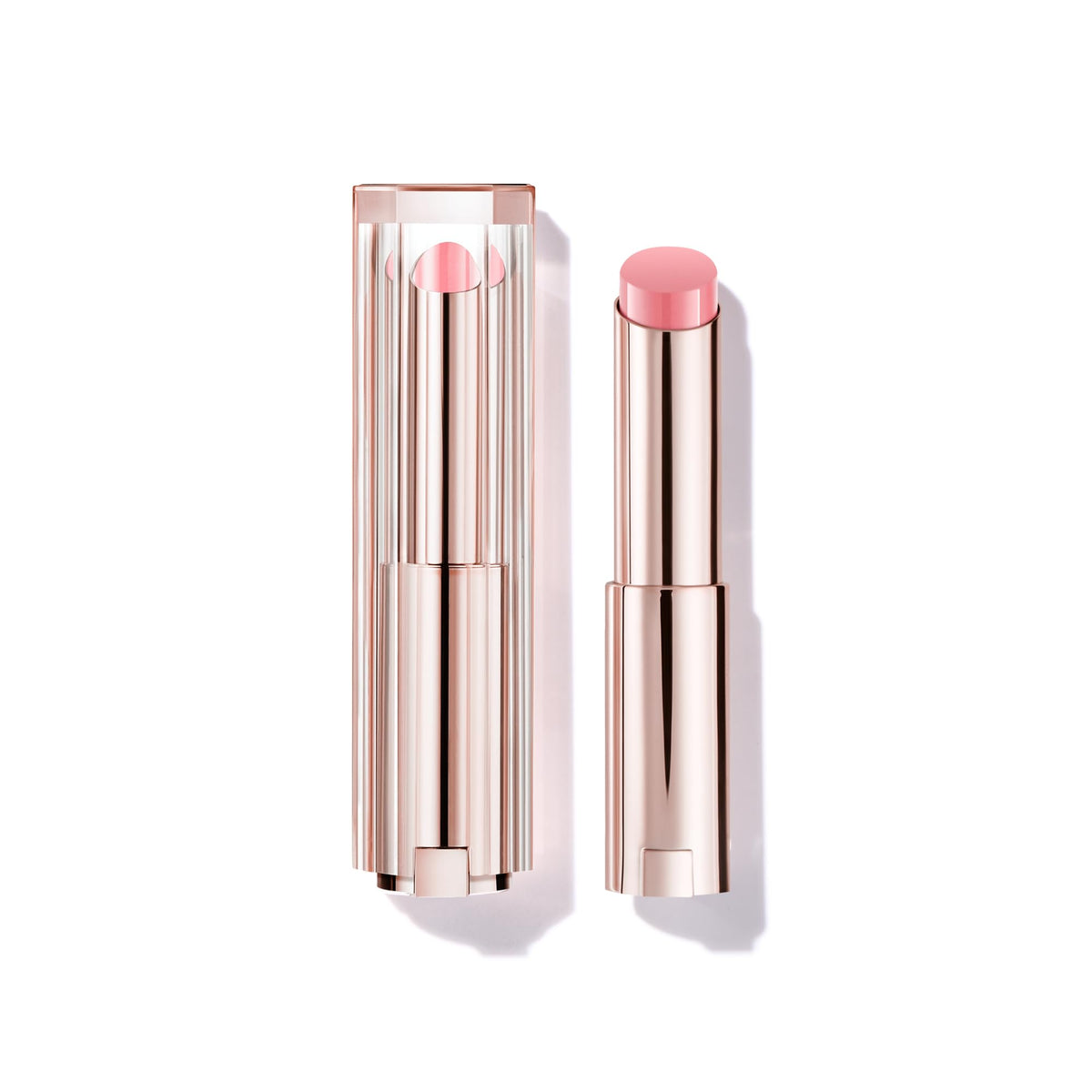 Lancôme front packaging of Lip Idôle Butterglow in Pink ÔH LA LA showing shade and finish benefit