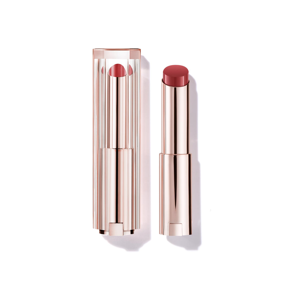 Lancôme front packaging of Butterglow balm showing glossy finish and compact size
