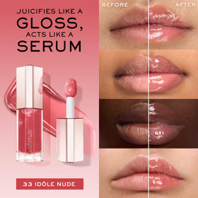 Lancôme close-up of jumbo applicator illustrating smooth, precise application benefit