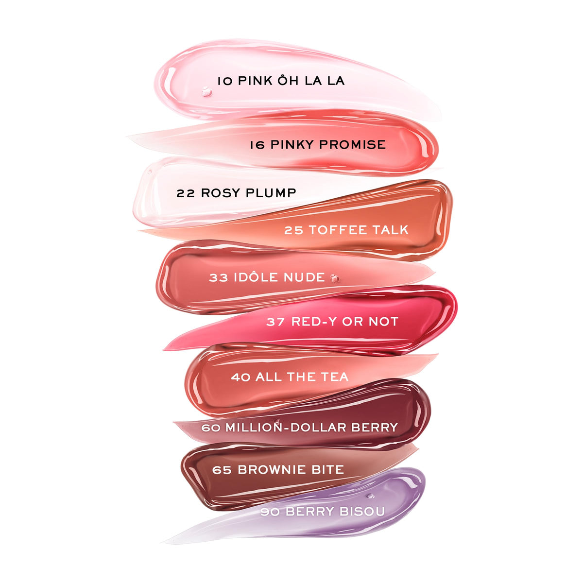 Lancôme packaging label detail showing formula and applicator info