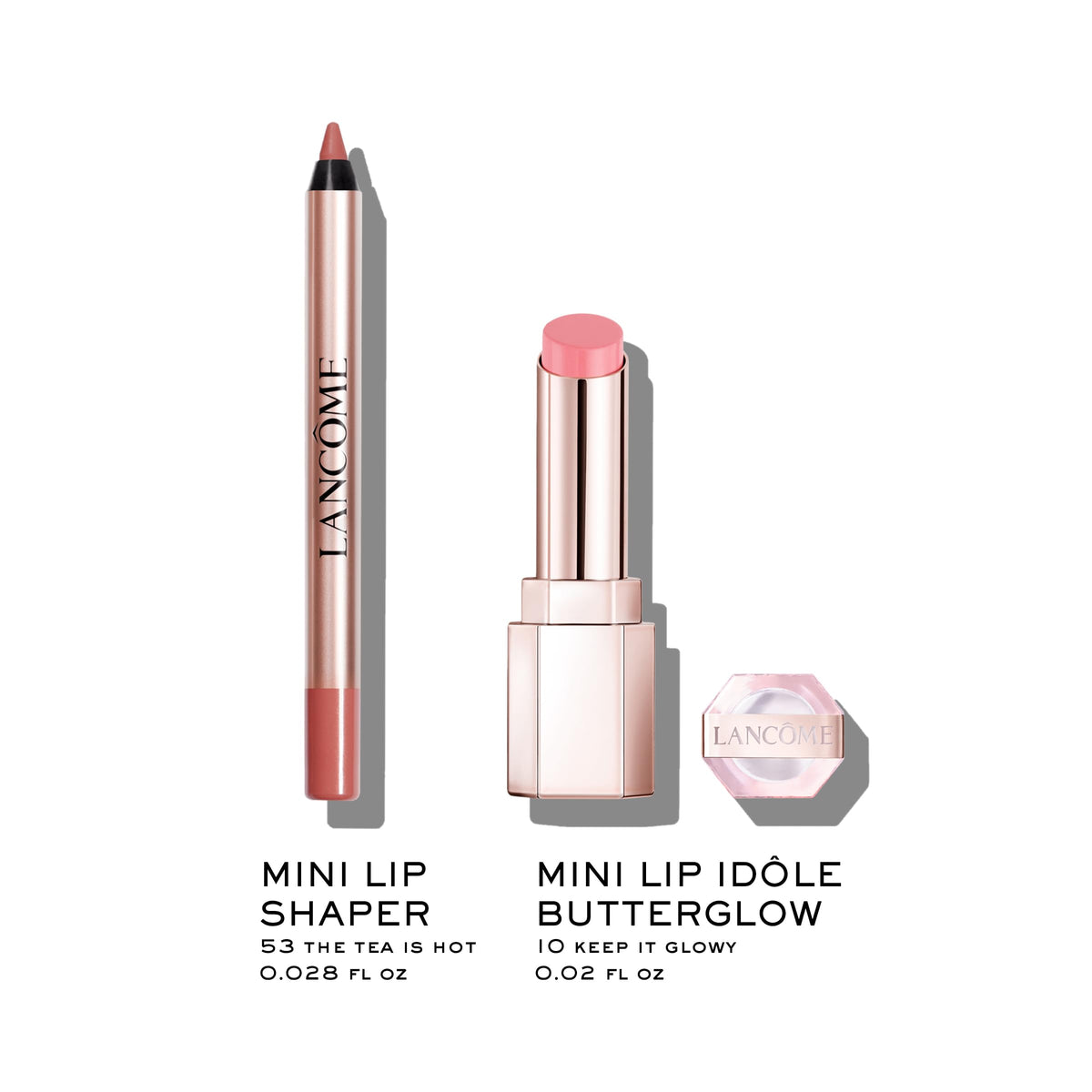 Lancôme Lip Shaper pencil tip detail demonstrating creamy, precise application benefit