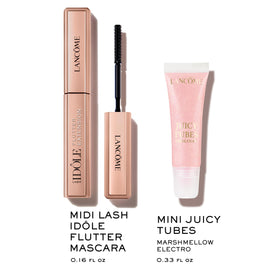 Lancôme Juicy Tubes gloss wand applying Marshmallow Electro for glossy hydration