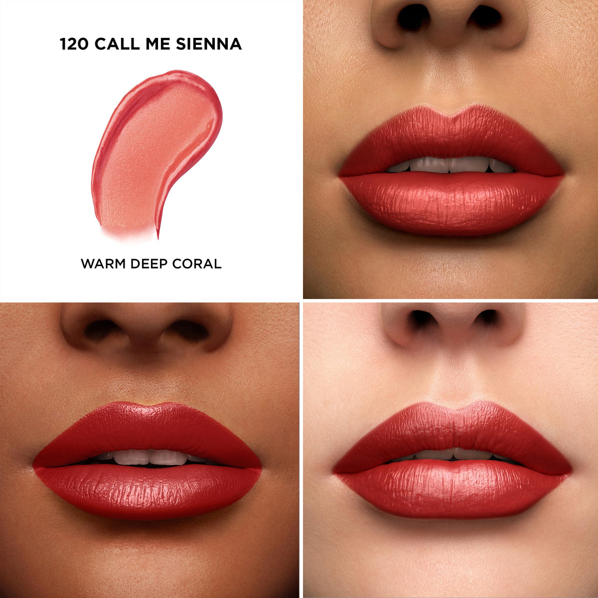 Lancôme close-up of lipstick bullet demonstrating creamy texture for smooth application