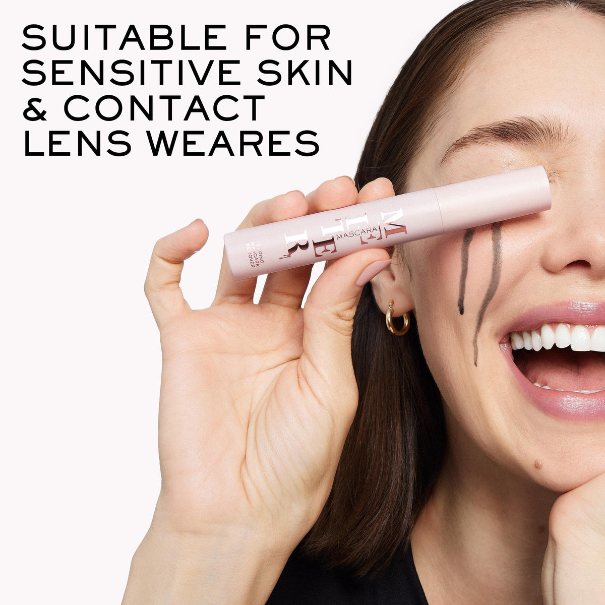 Lancôme ingredients label close-up highlighting gentle, hydrating formula