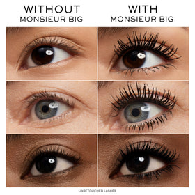 Lancôme Monsieur Big applying to lashes creating instant lifted, voluminous look
