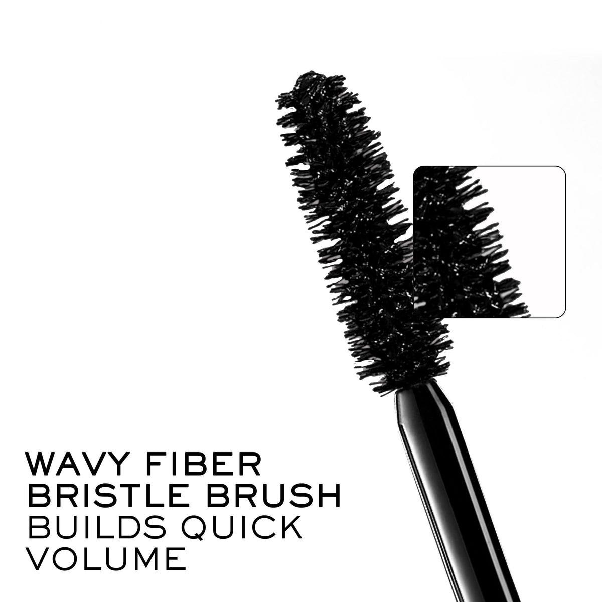Lancôme Monsieur Big creamy texture swatch showing rich black pigment payoff
