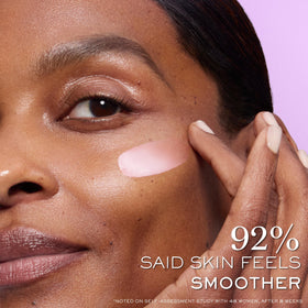 Lancôme Rénergie Lift open jar top view displaying smooth moisturizing cream