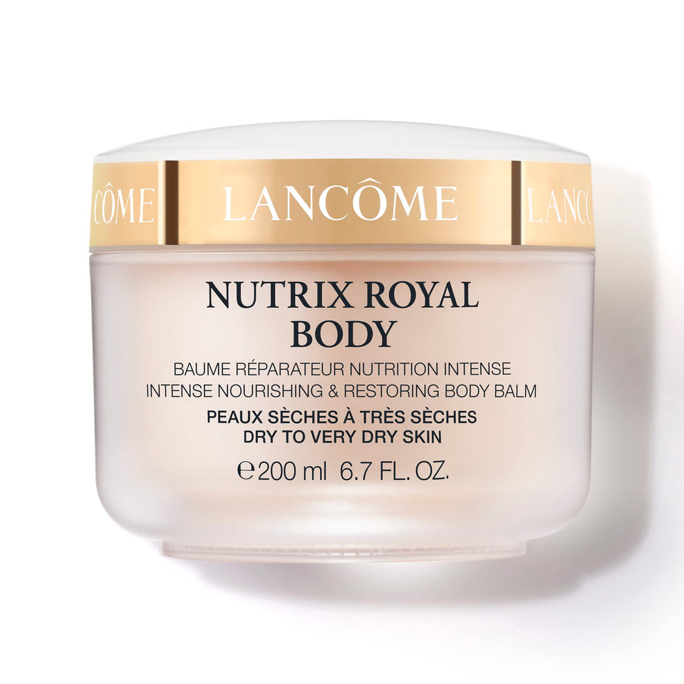 Lancôme Nutrix Royal jar front showing packaging and rich hydration benefit