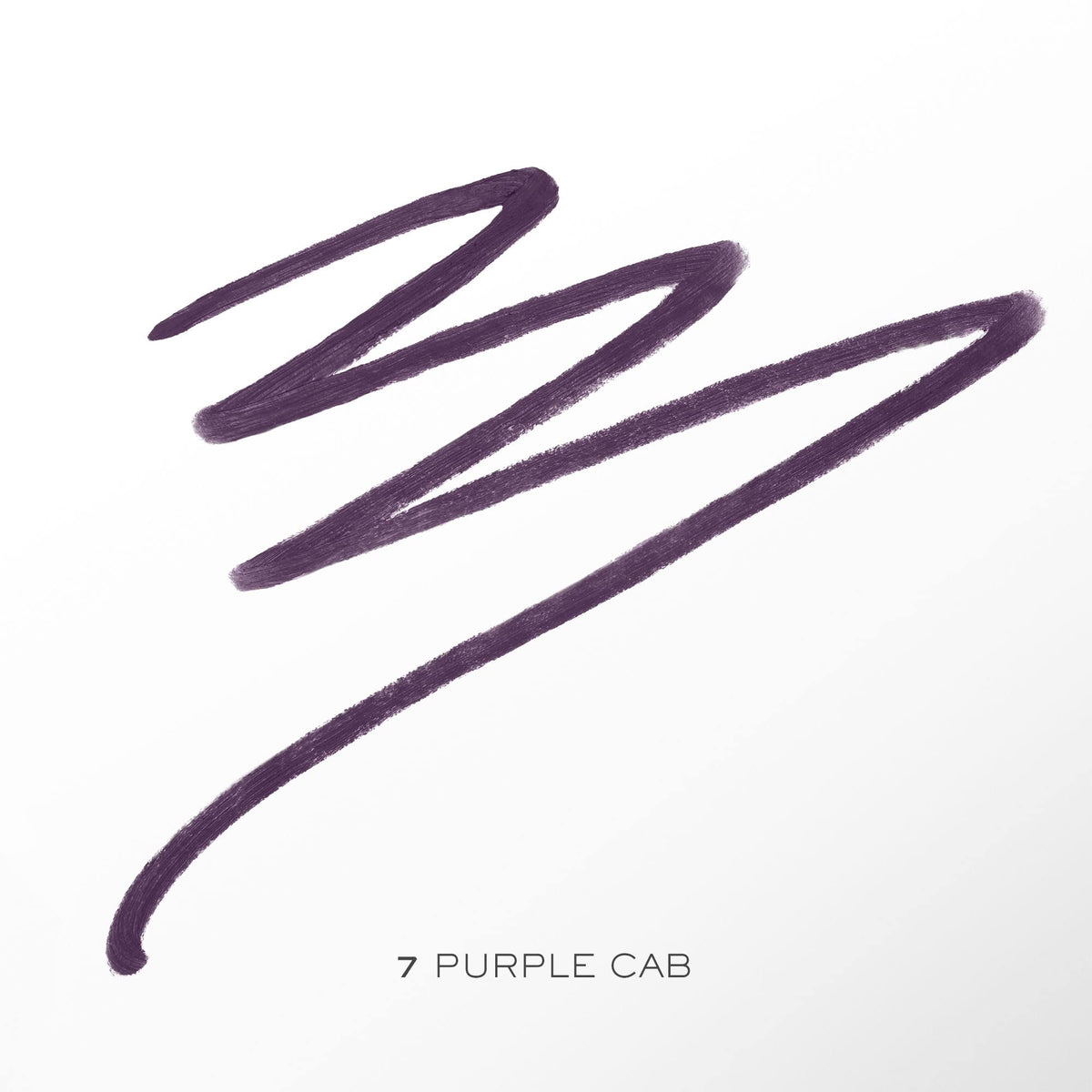 Lancôme Purple Cabaret texture close-up of creamy gel stroke illustrating rich color payoff and blendability