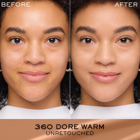 Lancôme texture close-up revealing hydrating, luminous foundation finish