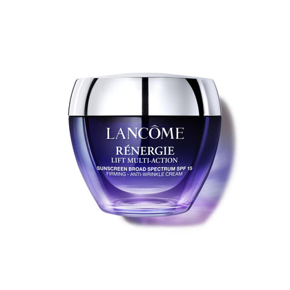 Lancôme jar front view showing packaging and benefits
