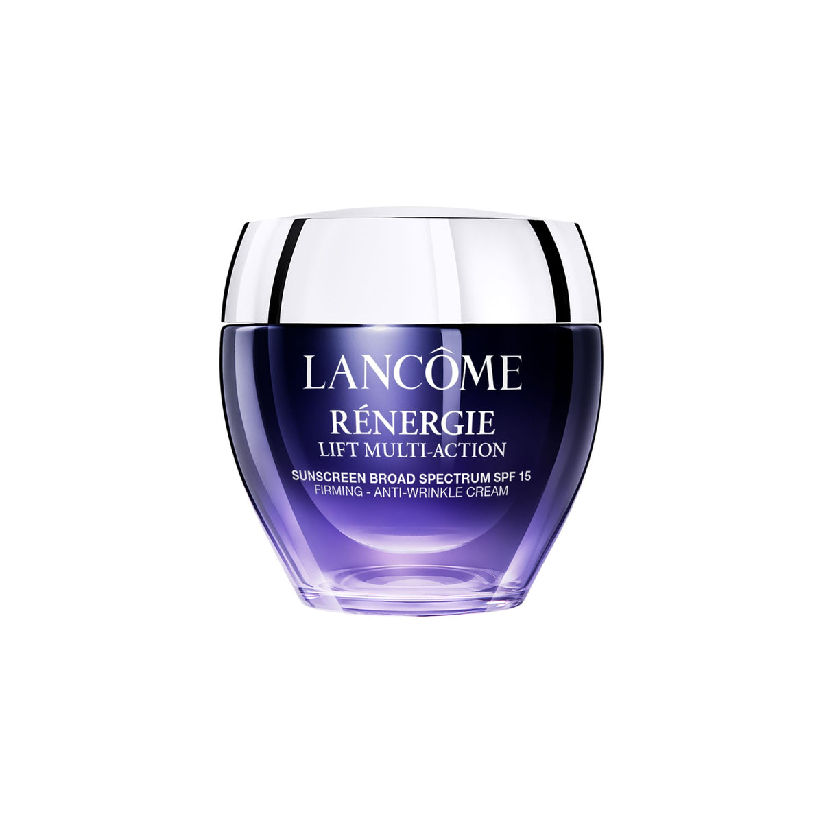 Lancôme front packaging showing jar and brand, conveys premium protection