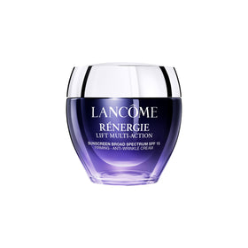 Lancôme front packaging showing jar and brand, conveys premium protection