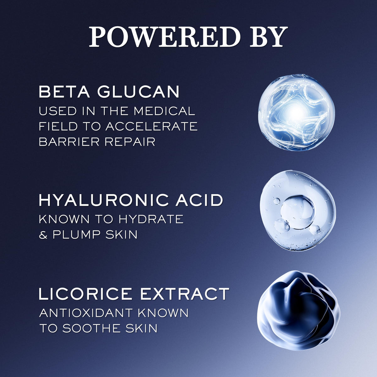 Model applying Lancôme Génifique serum to face for immediate hydration and smoothing