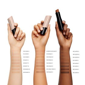 Lancôme Shape Stick being blended on cheek for concealing and contouring benefit natural finish