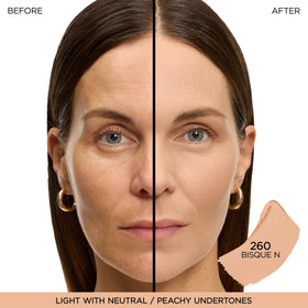 Lancôme Shape Stick creamy texture closeup demonstrating smooth blendability