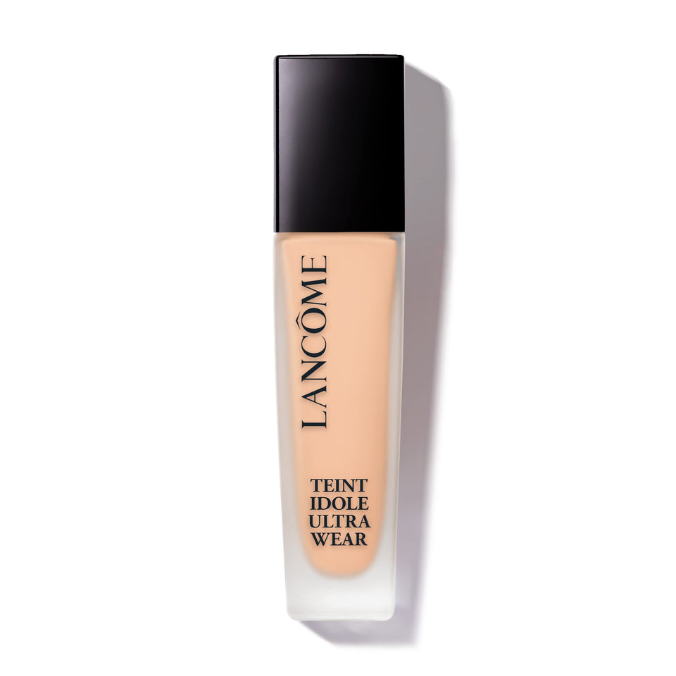 Lancôme bottle front view showing sleek packaging and product name benefit longwear