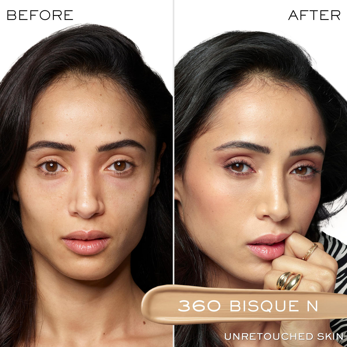 Lancôme applicator close-up demonstrating precise product placement