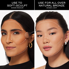 Lancôme side label with ingredients highlighting vitamin-infused formula