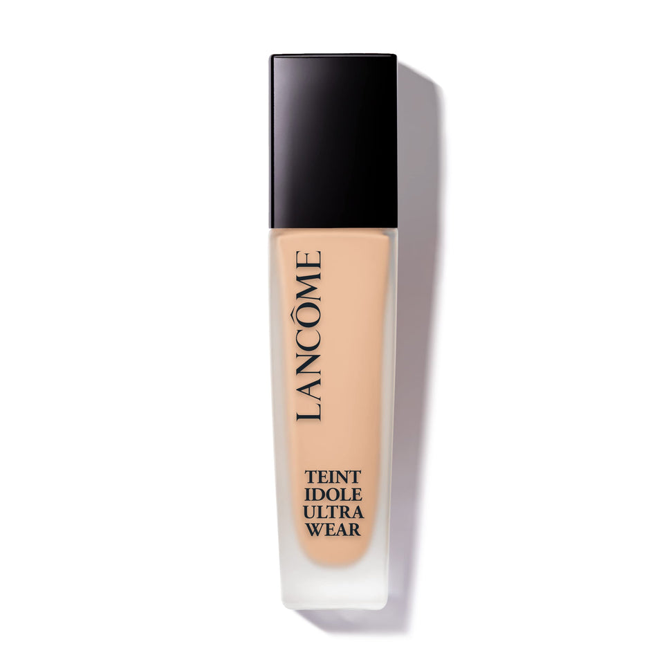 Lancôme front bottle showing sleek packaging and hygienic pump benefit
